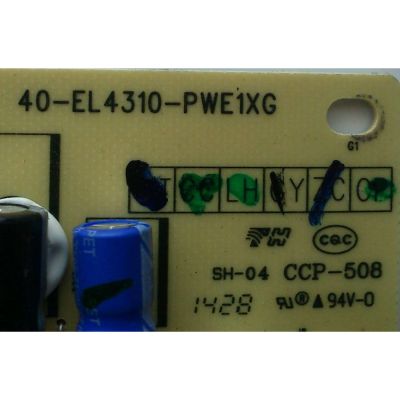 FUENTE DE PODER / TCL 81-EL421C1-PL290AA / 40-EL4310-PWE1XG / MODELO 48FS4610R	/  48FS3700 - Imagen 2