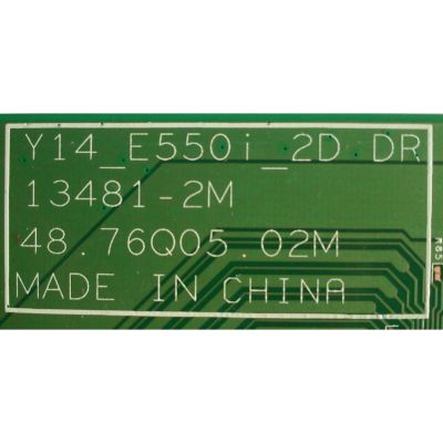 LED DRIVER PARA TV VIZIO / NUMERO DE PARTE 5576Q02001G / 5576Q02001 / 48.76Q05.02M / 91.76Q02.001G / 55.76Q02.001G / 48.76Q06.011 / 13481-1 / 13481-2M / Y14_E550I_2D / PANEL T550HVN03.2 / MODELO E550I-B2 / E550I-B2 LWZ2PPAQ - Imagen 2