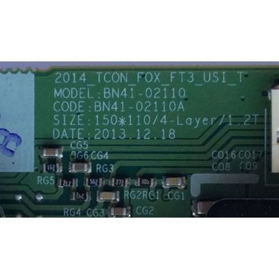 T-CON / SAMSUNG BN96-30140A / BN41-02110A / BN97-07975D / MODELO UN55H6300AFXZA TH01	 - Imagen 3