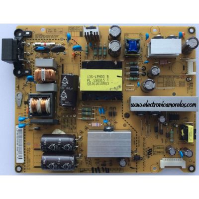 FUENTE DE PODER PARA TV LG / NUMERO DE PARTE EAY62810401 / 62810401 / EAX64905301 / LGP3739-13PL1 / 3PAGC10119A-R / 3PCR00108A / PLDD-L204A / PANEL´S HC390DUN-VCFP1-21XX / T390HVN02.2 / MODELOS 39LP620H-UH / 39LN549E-UA / 39LN5300-UB / 39LN5700-UH