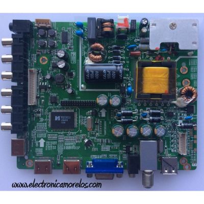 MAIN / FUENTE / AURUS XBH-RE01-130902-JI01 / LDD.M3393.B / XBHLDD3393B1338 / XBHLDD3393B1337 / PANEL TH320L323 / MODELO DLED-3209XN