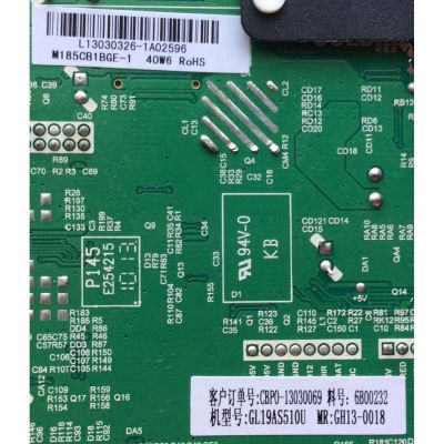 MAIN / FUENTE / HYUNDAI L13030326 / TP.VST59.P63 / M185CB1BGE-1 / MODELO HUNDAI323E - Imagen 3