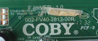 MAIN / COBY / 002-FV40-2812-00R / LTA400HM17 / MODELO TFTV4025	 - Imagen 2