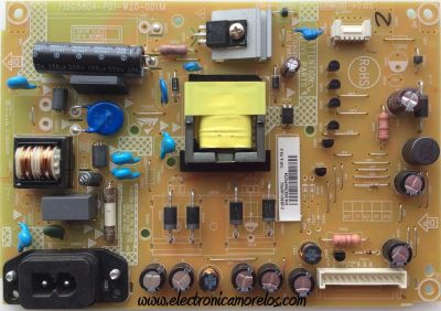 FUENTE DE PODER / VIZIO PLTVDE631UXP5Q / 715G5804-P01-W20-001M / DE631UXP5Q / PANEL TPM236H3 / MODELOS E241i-A1 / E241i-A1 LTTUNUKQ / E241i-A1 LTTUNUHP / E241i-A1 LTTUNUEP / E241I-A1 LTTUNUBQ