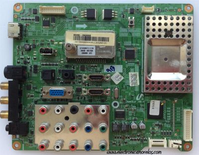 MAIN / SAMSUNG BN96-09099B / BN41-00963B / BN97-02456L / MODELO LN37A450C1DXZA / SUSTITUTAS BN96-09537A / 	BN94-01638G / BN94-01638R / BN94-01638S / BN94-02063C / BN94-02063D / BN96-09098A / BN96-09098B / BN96-09099A / BN96-09536A