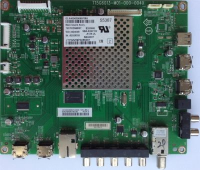 MAIN PARA TV VIZIO / NUMERO DE PARTE TXDCB02K014 / 756TXDCB02K014 / 715G6013-M01-000-004X / 715G6013-M01-000-004K / PANEL TPT500J1-HVN04 / DISPLAY T500HVN04.1 / MODELOS E500I-A1 LTYWNTBP / E500I-A1 LTYWNTDQ / E500I-A1 LTMWNTBP / E500I-A1 LTYWNTBQ