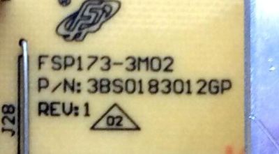 FUENTE DE PODER / VIZIO 0500-0505-0530 / FSP173-3M02 / 050005050530 / 3BS0183012GP / PARTES SUSTITUTAS 0500-0507-0180 / 0500-0505-0390 / 0500-0502-0180 / 0500-0507-0240 / MODELOS VW32LHDTV30A / VW32LHDTV40A - Imagen 3