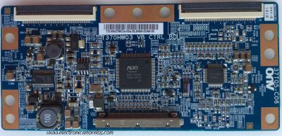 T-CON / SANYO 55.42T08.C14 / 5542T08C14 / T370HW03 VB CTRL BD / MODELO DP42840	