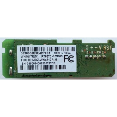 MODULO DE WI-FI / VIZIO 0980-0140-0630 / 323C163191YD / 0980014006303222CS / WN4517-M / WN4617R(M) / MODELO	 - Imagen 2
