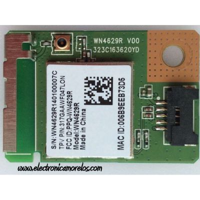 MODULO DE WI-FI / VIZIO 317GAAWF047LON / 323C163620YD / WN4629R / MODELO E500I-A1 LTYWNTDQ	