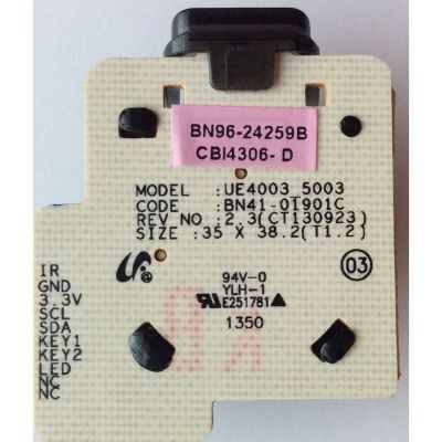 BOTONERA / SAMSUNG BN96-24259B / BN41-01901C / MODELO UN39FH5000FXZA PF03	 - Imagen 2