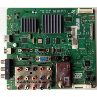 MAIN PARA TV SAMSUNG / NUMERO DE PARTE BN94-02621E / BN41-01149A / BN97-03141E / BN9402621E / PARTES SUSTITUTAS BN94-02621V / BN94-02621B / PANEL LTF460HF06 / MODELO LN46B610 / LN46B610A5FXZA SS05