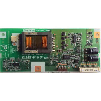BACKLIGHT INVERTER / MAGNAVOX 6632L-0272A / KLS-EE32CI-M(P) / MODELO 32MD357B/37	