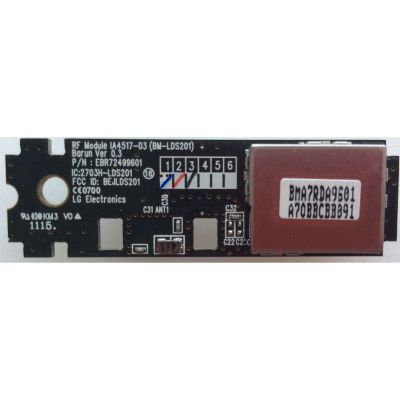 MODULO RF / LG EBR72499601 / BM-LDS201 / IA4517-03 / MODELO 55LW6500-UA AUSYLHR	