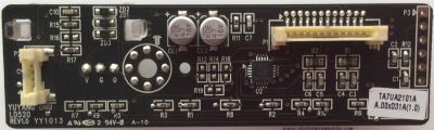 TARJETA SENSOR Y LED / LG TA7UA2101A / LD520 REV1.0 / MODELO 47LD520-UA.AUSWLUR	