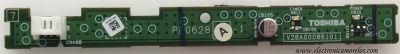 TARJETA LED / TOSHIBA PE0628A-1 / V28A00086101 / MODELO 52RV535U	