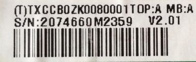 MAIN / INSIGNIA CBPFTXCCB0ZK008 / 715G5331-M0D-000-004K / TXCCB0ZK008 / TXCCB0ZK0080001 / MODELO NS-32E320A13 - Imagen 2