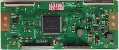 T-CON PARA TV LG / NUMERO DE PARTE 6871L-2430D / 6870C-0369B / SUSTITUTAS 6871L-2603A / 6871L-2762B / 6871L-2430H / 6871L-2627E / 6871L-2627C / PANEL LC550EUF (SD)(A1) / MODELOS 55LS4500-UD.AUSWLUR / 55LV5500-UA.AUSYLJR / 55LV5500-UA.AUSYLUR / AUSYLHR