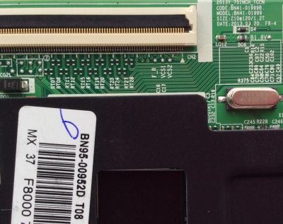 T-CON PARA TV SAMSUNG / NUMERO DE PARTE BN95-00952D / BN97-07089D / BN41-01999B / PANEL CY-GF750CSLV9H / MODELOS LH75EDCPLBC/ZA / LH75MECPLGA/ZA / UN75JU641D / UN75F6300 / UN75F6400 / UN75F7100 / UN75F8000 / UN75F6300AFXZA UH02 / UN75JU641DFXZA UD04 - Imagen 2