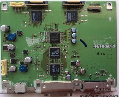 TARJETA DE VIDEO / SHARP DUNTKC470VJ01 / DUNTKC470UJ01 / KC470 / UJ01 / XC470WJ / MODELO	