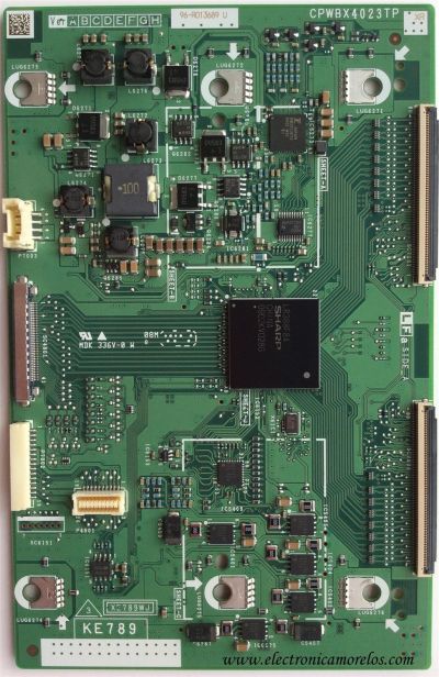 T-CON / SHARP CPWBX4023TPXR / CPWBX4023TP / KE789 / XE789WJ / XR / MODELO LC-46D85UN	