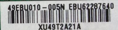 MAIN PARA TV LG / NUMERO DE PARTE EBU62287640 / EAX65614404 / EAX65614404(1.0) / 62287640 / PARTE SUSTITUTA EBR79201901 / PANEL NC320DXN VSBP1 / MODELOS 32LB560B-UZ / 32LB560B-UZ.BUSMLJM - Imagen 3