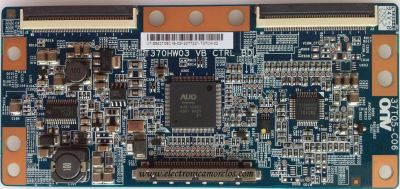 T-CON / LG 55.42T08.C18 / 5542T08C18 / T370HW03 VB / 37T05-C06 / MODELO 42LD420-UA.AWMDLFR	