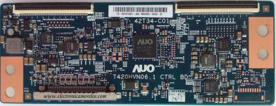 T-CON / LG 55.50T23.C01 / 5550T23C01 / T420HVN06.1 / MODELO 50LB6100-UG.BWMJLJR	