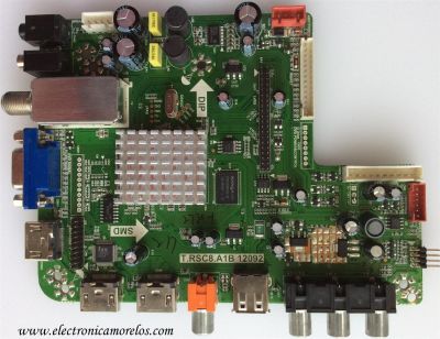 MAIN / RCA B12062730 / RE01TC8A1LNA0-A1 / T.RSC8.A1B 12092 / T.RSC8.A1B / 12092 / MODELO LED32B30RQ	