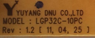 FUENTE DE PODER / LG EAY61209001 / 61209001 / LGP32C-10PC / MODELO 26LD320H-UA / 26LD340H-UA / 32LG3DDH-UA /  32LD330H-UA / 32LD333H-UA AUSYLUR  / 32LD340H-UA / 32LD345H-UA / 32LH250H-UB  - Imagen 3