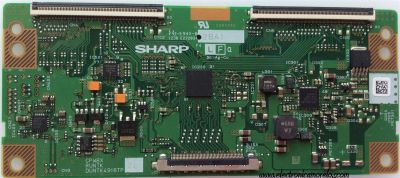 T-CON / RCA RUNTK4918TPZL / RUNTK4918TP / DUNTK4918TPZL / DUNTK4918TP / RUNTK / DUNTK / 4918TP / MODELO LED46C45RQ	