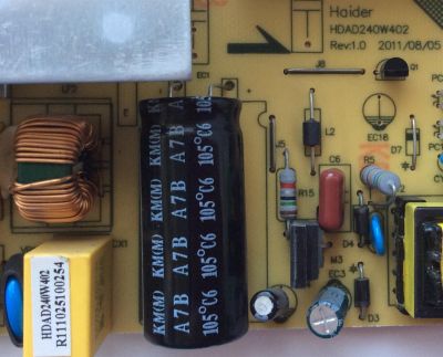 FUENTE DE PODER / WESTINGHOUSE HDAD240W402 V.3 / HDAD240W402 / R110251 / MODELO VR-4625 TW-64871-S046F	 - Imagen 2