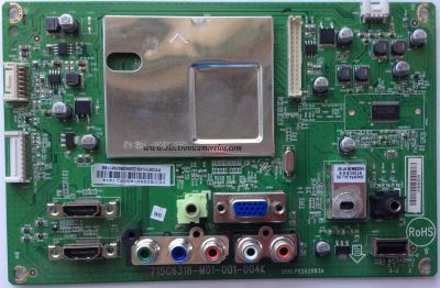 MAIN / VIZIO 756XECB02K014 / XECB02K014 / 715G6318-M01-001-004K / 006LP0262083A / MODELO E280-B1 LTT3PRBQ