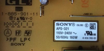 FUENTE DE PODER PARA TV SONY / NUMERO DE PARTE 1-895-174-11 / 189517411 / APS-321 / APS-321(CH) / 1-885-901-11 / 1-885-901-12 / PANEL LTY460HJ07 / MODELOS KDL-46EX640 / KDL-46EX641 / KDL-46EX645 - Imagen 3