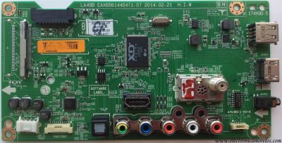 MAIN / LG EBT63034611 / EAX65614404 (1.0) / PANEL LC550DUE (FG)(A6) / MODELOS 55LB5550 / 55LB5550-UY / 55LB5550-UY.BUSWLJR
