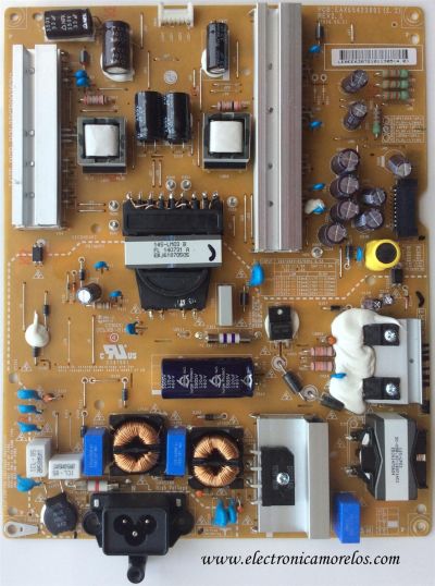 FUENTE LG EAY63072101 / LGP55-14PL2 / 63072101 / EAX65423801 / SUSTITUTAS EAY63072201 / EAY63072001 / MODELOS / 55LB6300-UQ.BUSWLJR / 55LY340C-UA / 55LB5550-UY.BUSWLJR / 55LB5900-UV / 55LB6000-UH / 55LB6100-UG / 55LB6500-UM / 55LB5900-UV BUSCLJR