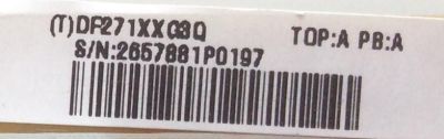 FUENTE DE PODER / VIZIO ADTVDF271XXG3Q / 715G6291-P01-000-002E / DF271XXG3Q / PANEL TPT275B5-A014 REV:S11A/ MODELO E280-A1 / E280-A1 LTT3PRDQ - Imagen 2