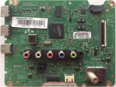 MAIN PARA TV SAMSUNG / NUMERO DE PARTE BN94-07226A / BN41-02130A / BN97-08154B / BN9407226A / PANEL CY-HH028AGEV1H / MODELOS UN28H4000AFXZA ES01 / UN28H4000AFXZA LS02 / UN28H4000AFXZC LS02