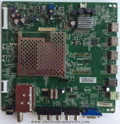 MAIN / VIZIO CBPFTQACB5K011 / TQACB5K011 / 715G3715-M01-000-004K / MODELO E420VA LTLPICAL