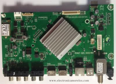 MAIN / HISENSE 167464. V1  / RSAG7.820.5555/ROH / MODELO 32K20DW / PANEL HD315DH-E82/S2