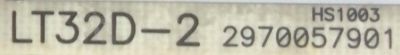 FUENTE DE PODER / WESTINGHOUSE 4900253180 / 2970057901 / LT32D-2 / MODELO W3213HD	 - Imagen 2
