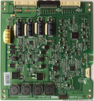 T-CON / RCA 6917L-0022A / 3PHGC10002A-R / LGIT PCLF-D901 A(REV0.4) / MODELO LED42A55RS	