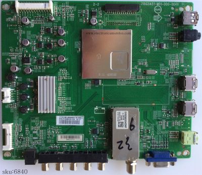 MAIN / INSIGNIA 756TXCCB01K0260 / TXCCB01K026 / 756TXCCB01K026 / 715G5451-M01-000-004X / 715G5451-M01-000-004K / 006LP0246791A / PANEL T320XVN02.0 / MODELO NS-32L121A13