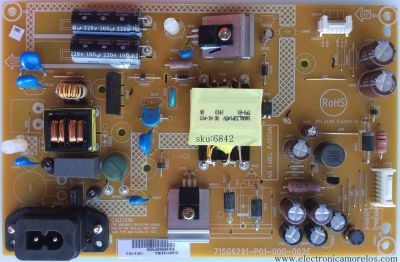 FUENTE DE PODER / VIZIO ADTVDF271XXG5Q / 715G6291-P01-000-002E / PLTVDF271XXG5Q / DF271XXG5Q / PANEL TPT275B5-A014 REV.S11D / MODELOS E280i-B1 / E280I-B1 LTT3PRCQ / E280I-B1 LTT3PREQ