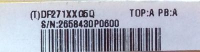 FUENTE DE PODER / VIZIO ADTVDF271XXG5Q / 715G6291-P01-000-002E / PLTVDF271XXG5Q / DF271XXG5Q / PANEL TPT275B5-A014 REV.S11D / MODELOS E280i-B1 / E280I-B1 LTT3PRCQ / E280I-B1 LTT3PREQ - Imagen 2