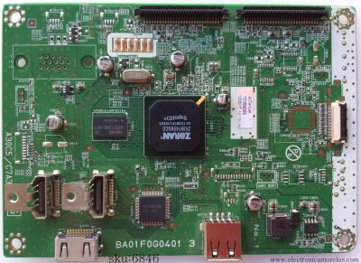 MAIN DIGITAL / EMERSON A17A1MMA-001 / A17A1UH / BA01F0G0401 3 / MODELO LC260EM2 DS1	