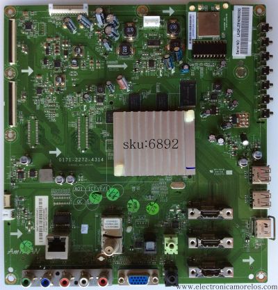 MAIN / VIZIO 3647-0622-0150 / 0171-2272-4314 / MODELO E3D470VX LAUKJZAM  / E3D470VX LATKJZEN  /  E3D470VX LAQKJZEN  / E472VLE  /  PANEL LC470WUH (JE) (P1)