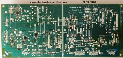 FUENTE DE PODER / TOSHIBA 75005784 / PE0247A / V28A00030901 / CCP-6400S / MODELO 32LV67U	 - Imagen 2