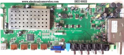 MAIN / SCEPTRE ET80UB-YF / EBD7.780.801 / SCP090714A / MODELO X460BV-F120	