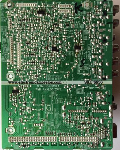 TARJETA TUNER / A/V / SANYO 1LG4B10Y083AA Z5VG / 1LG4B10Y083AA / Z5VG / MODELO DP42841 P42841-00	 - Imagen 2